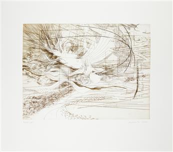 JULIE MEHRETU (1970 -   ) Landscape Allegories.